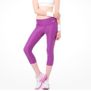 Nike Purple Patterned Leggings
